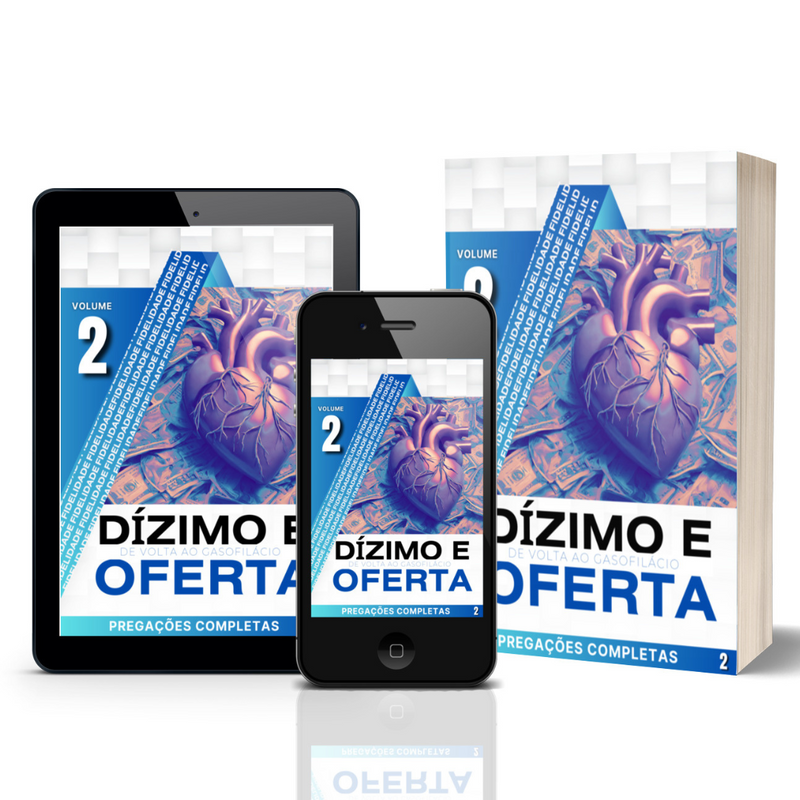 DÍZIMO E OFERTA - VOLUME 2 -  DE VOLTA AO GASOFILÁCIO -COMBO DE PREGAÇÕES