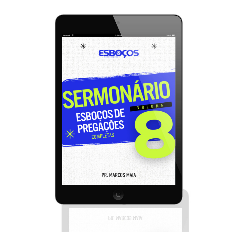 ESBOÇOS DE PREGAÇÕES - VOLUME 8